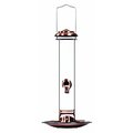 John James Audubon Audubon/Woodlink Copper Tube Feeder With Tray 7X8X9 Inch Copper NACOP 990948